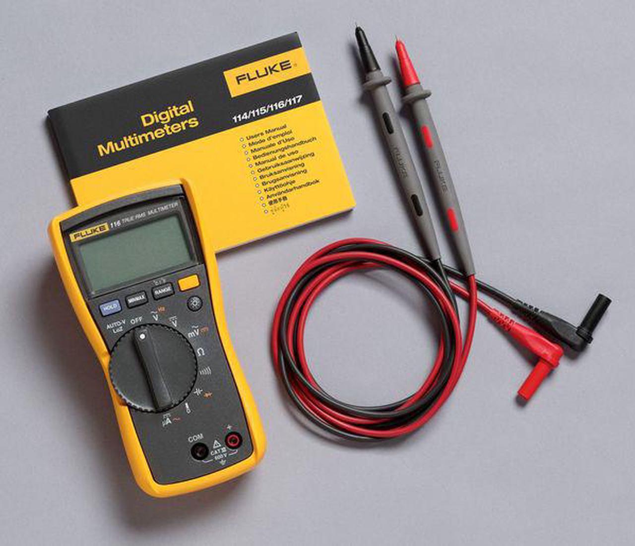 Alt view image 6 of 9 - FLUKE FLUKE-116 Digital Multimeter, 600 Max. AC Volts, 600 Max. DC Volts, 600