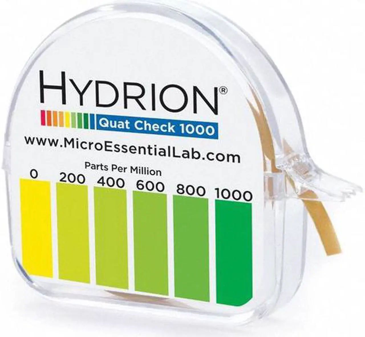 Alt view image 4 of 5 - HYDRION QC-1001 Test Paper,Dispensor,0-1000 ppm,PK10