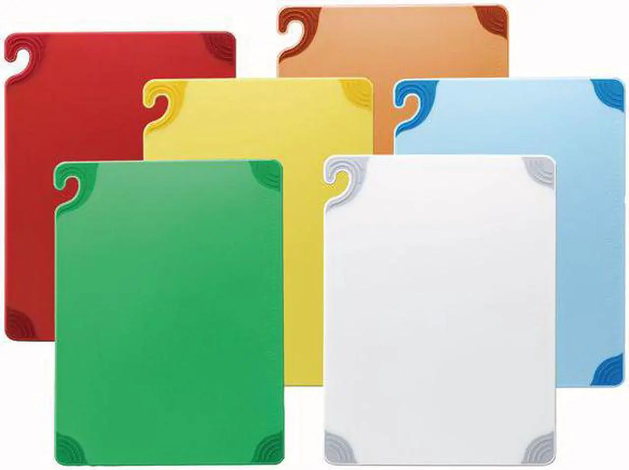 Alt view image 2 of 4 - SAN JAMAR CBG1218KCGR Cutting Board Set,12x18,6 Boards