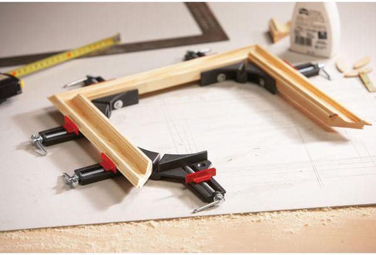Alt view image 8 of 9 - Bessey Angle Clamp,90 Deg Corner,Zinc,3 In Cap  WS-1