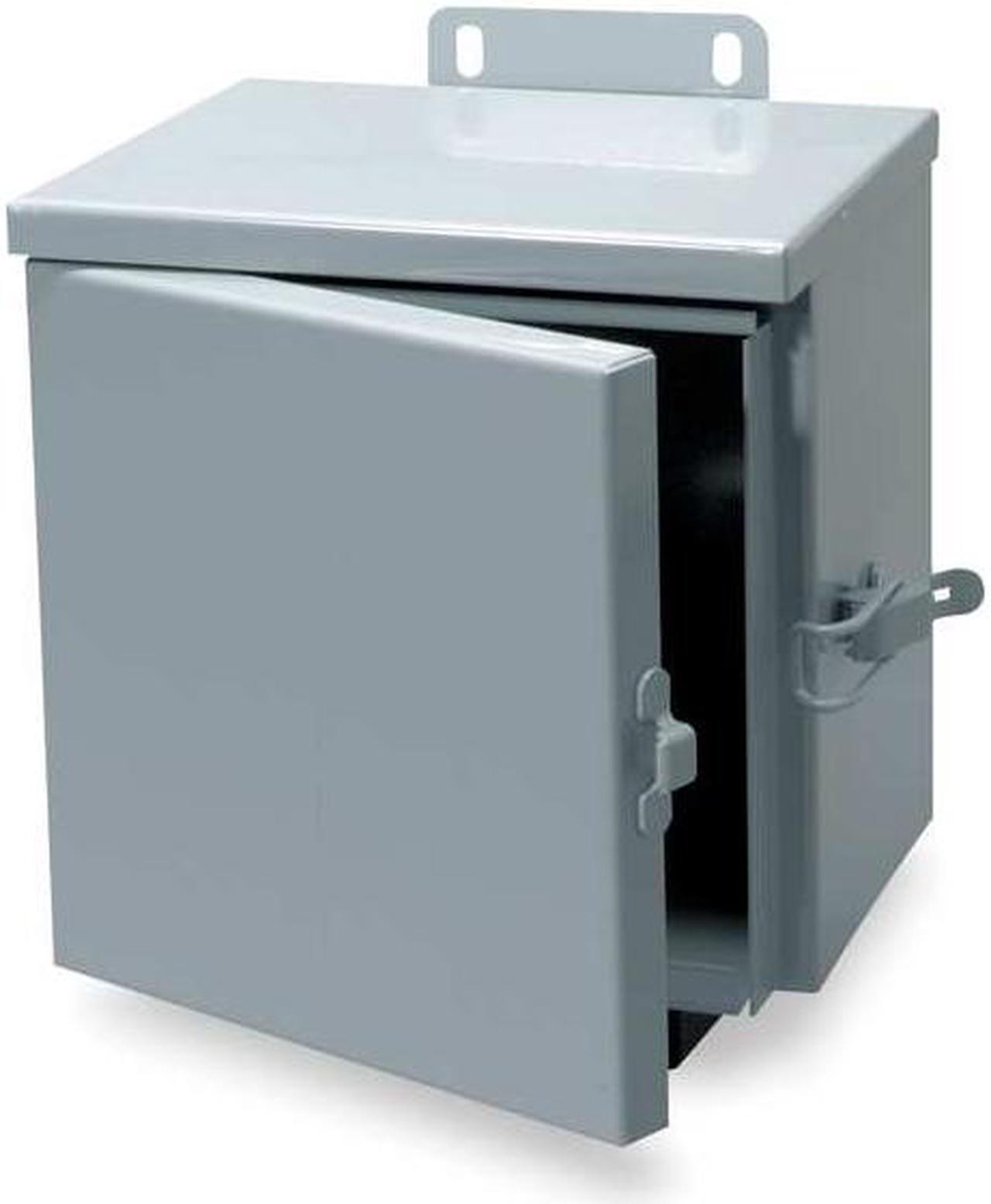 Alt view image 5 of 5 - WIEGMANN RHC080806 NEMA 3R 8.0 in H x 8.0 in W x 6.0 in D Wall Mount Enclosure