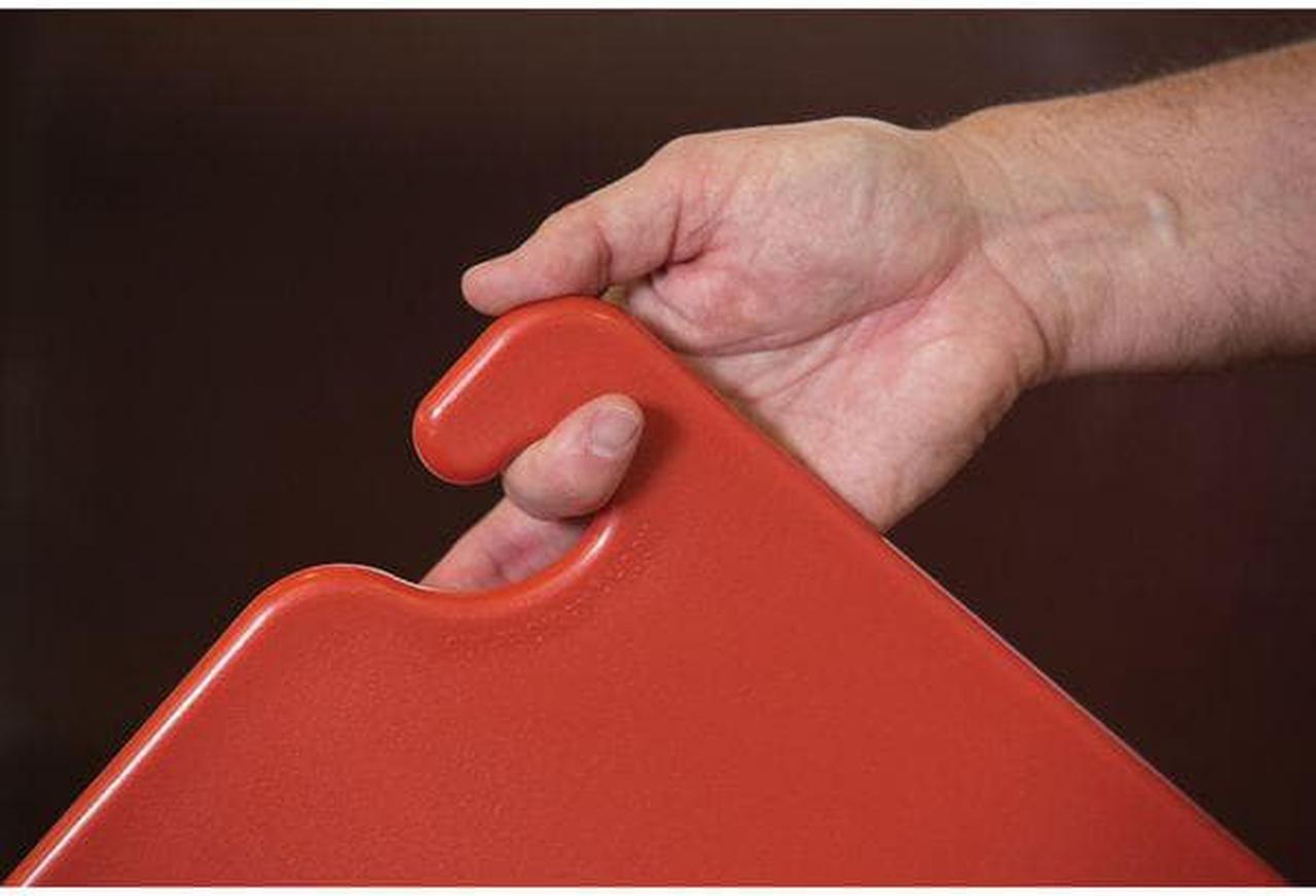 Alt view image 5 of 6 - SAN JAMAR CB121812RD Cutting Board,12x18,Red