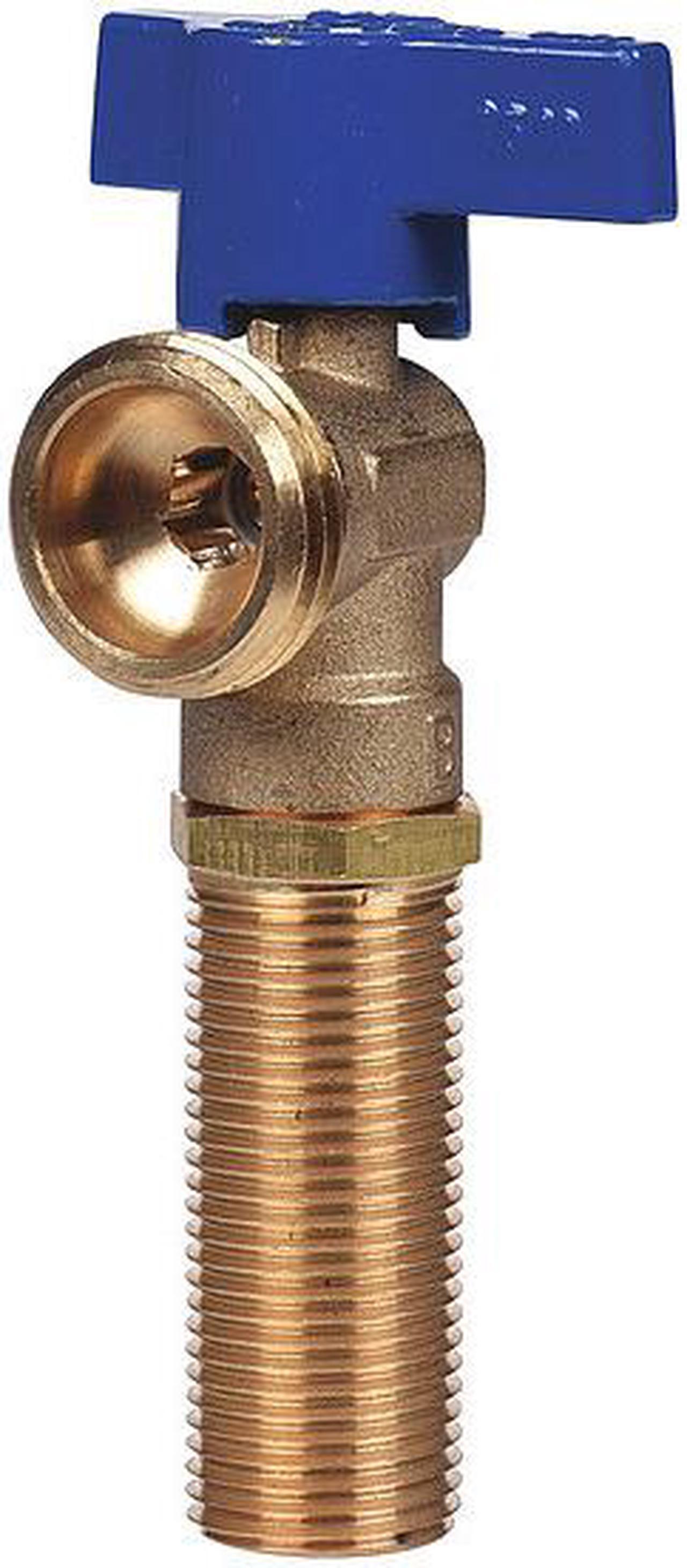 Alt view image 3 of 3 - OATEY 38871 Washing Machine Valve,3/4 in,Copper,Blue