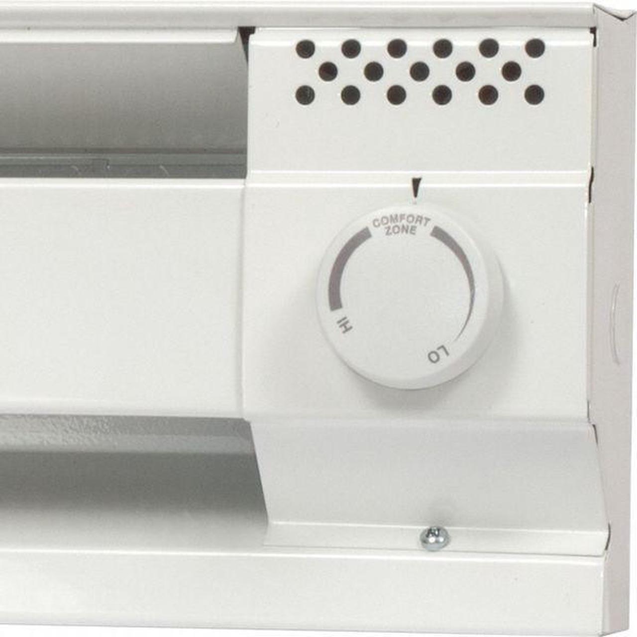Alt view image 4 of 5 - Heater Mounted Thermostat,1 Pole,25A CADET BTF1W
