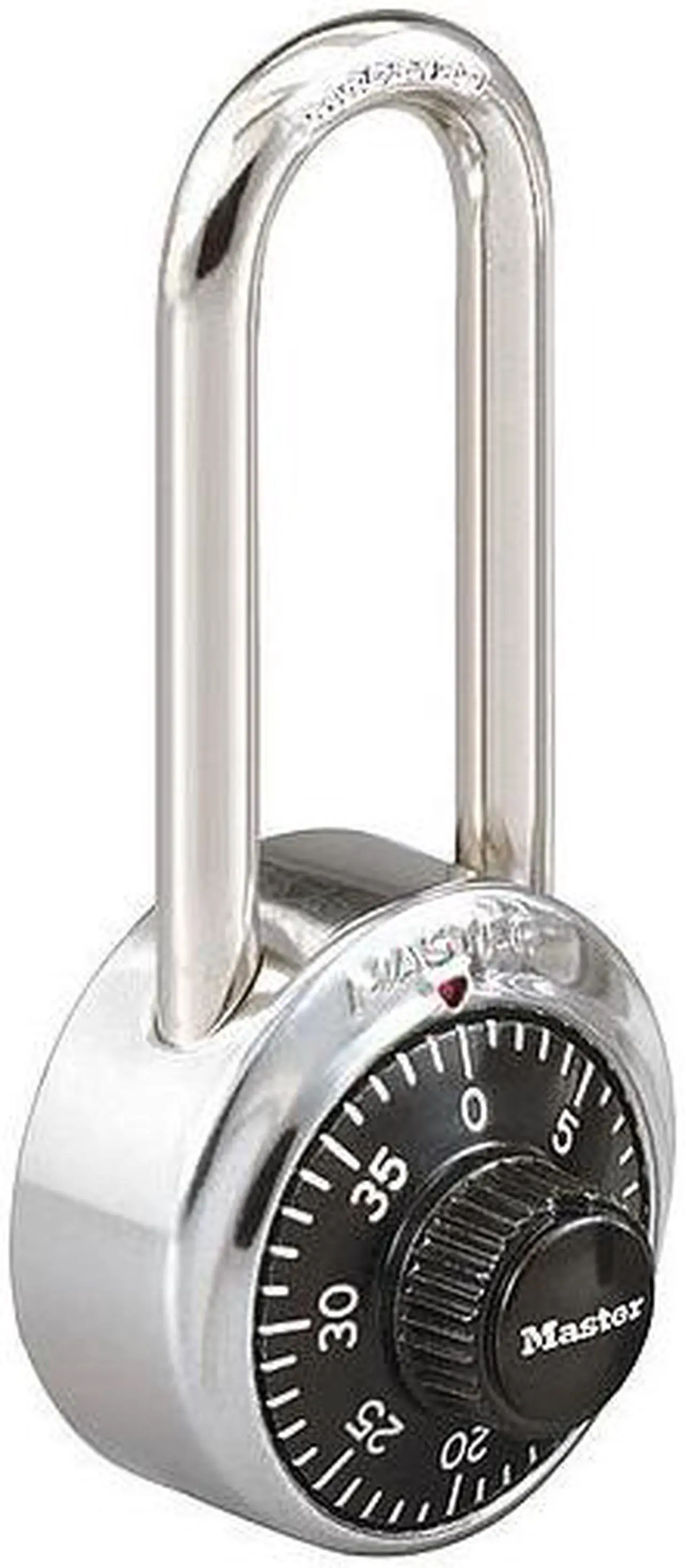 Alt view image 11 of 14 - Master Lock Combination Padlock,2 in,Round,Silver  1506D