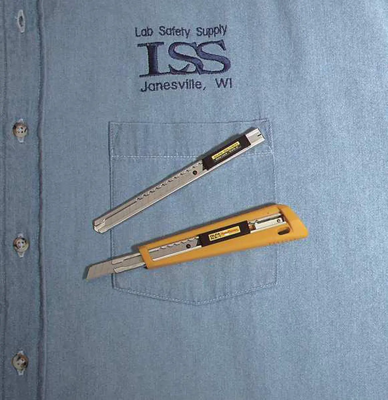 Alt view image 3 of 5 - OLFA ABB-50B Snap-off Utility Blade,9mm W, PK50