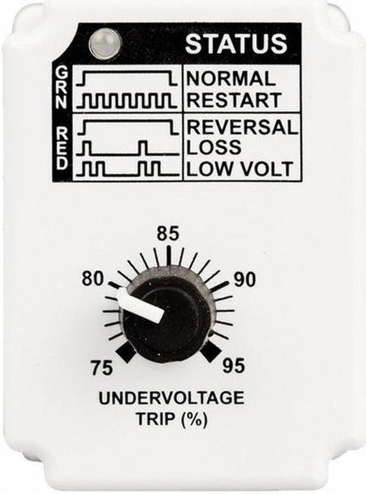 Alt view image 4 of 5 - MACROMATIC PAP240 3 Phase Monitor Relay,SPDT,240VAC,8 Pin