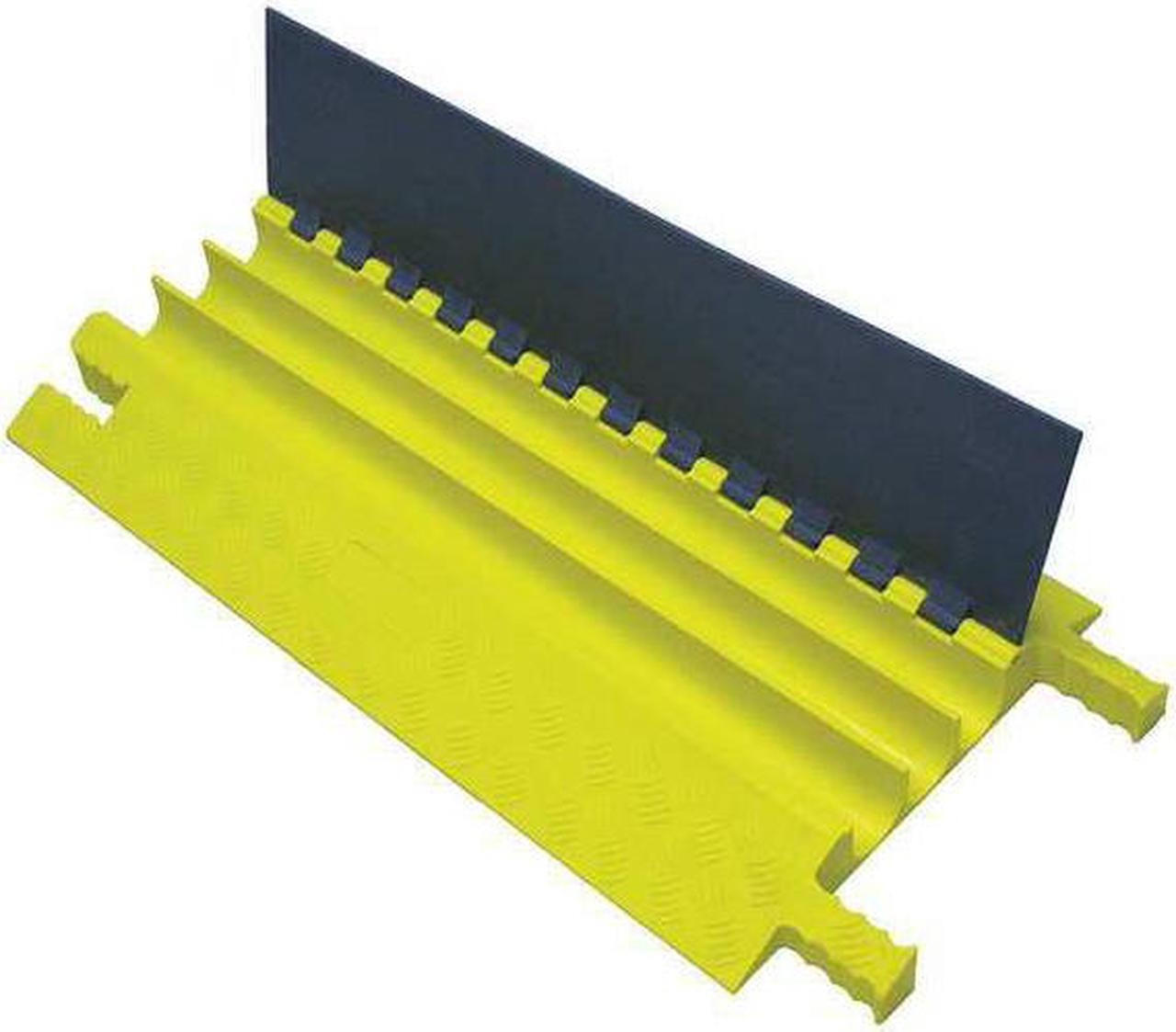 Alt view image 4 of 6 - POWER FIRST GG3X225GRYYPOW2 Cable Protector, 2-3/4 in H, 3 ft L, 18-1/4 in W, 3