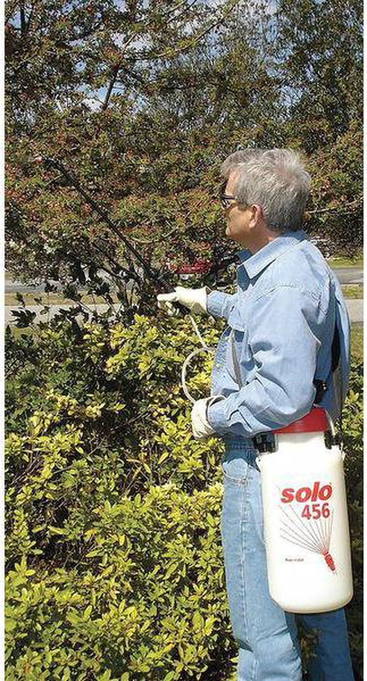 Alt view image 8 of 8 - SOLO 456 2 gal Handheld Lawn & Garden Sprayer, Polyethylene Tank, 48 in L Hose,