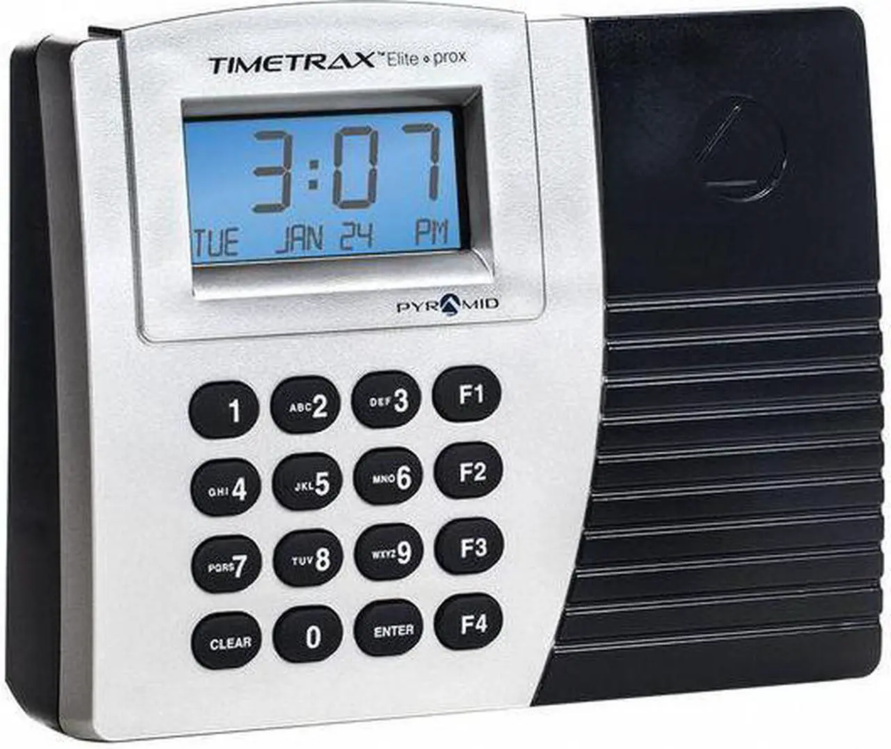 Alt view image 11 of 13 - Pyramid Time Systems Trax Elite TTPROXEK Automated Proximity Time Clock System, Includes Software Download, Windows Compatible, Made in USA, Black, No Touch Employee Punch In
