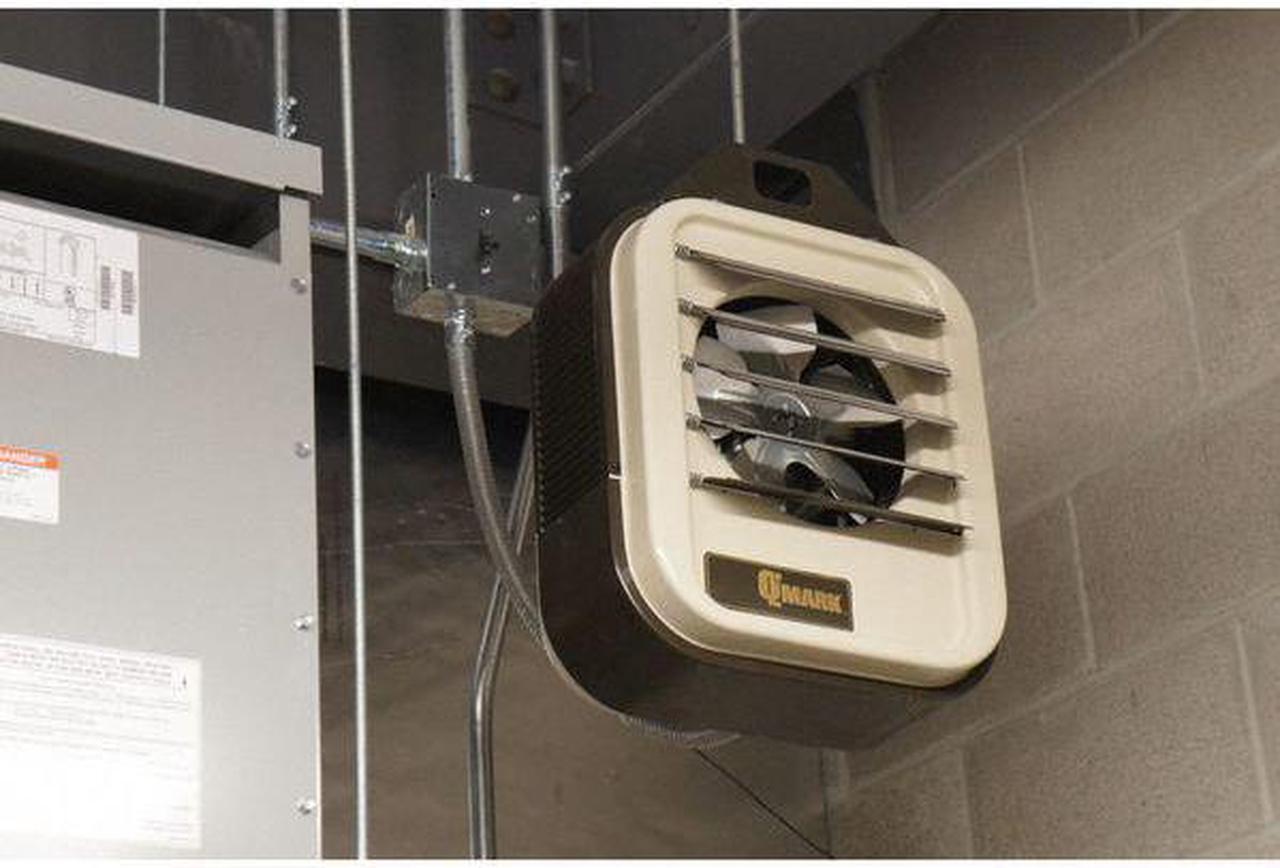 Alt view image 2 of 2 - QMARK MUH0381 Electric Wall & Ceiling Unit Heater, 208V AC, 1 Phase, 3.0 kW
