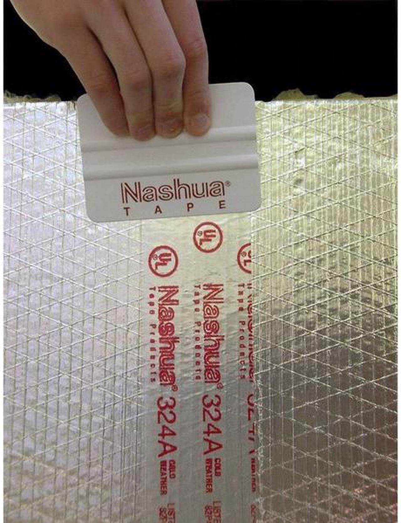Alt view image 6 of 8 - NASHUA 324A Printed Foil Tape,2-1/2In x 60 Yd,Silver