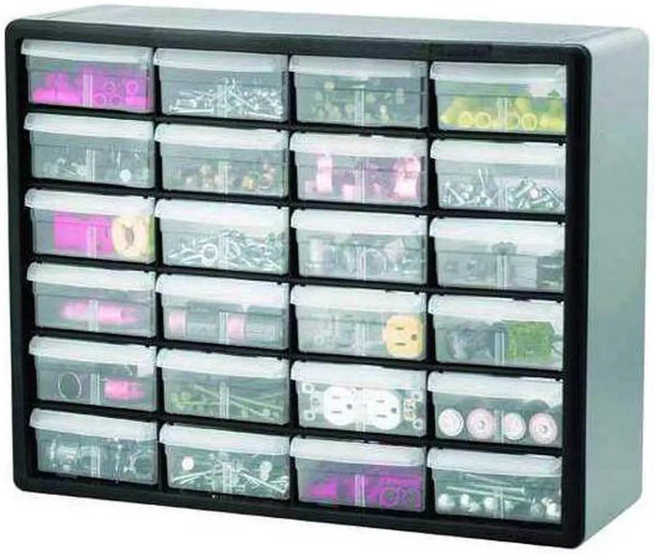 Alt view image 14 of 17 - Akromils 24 Drawer Plastic Frame Cabinet