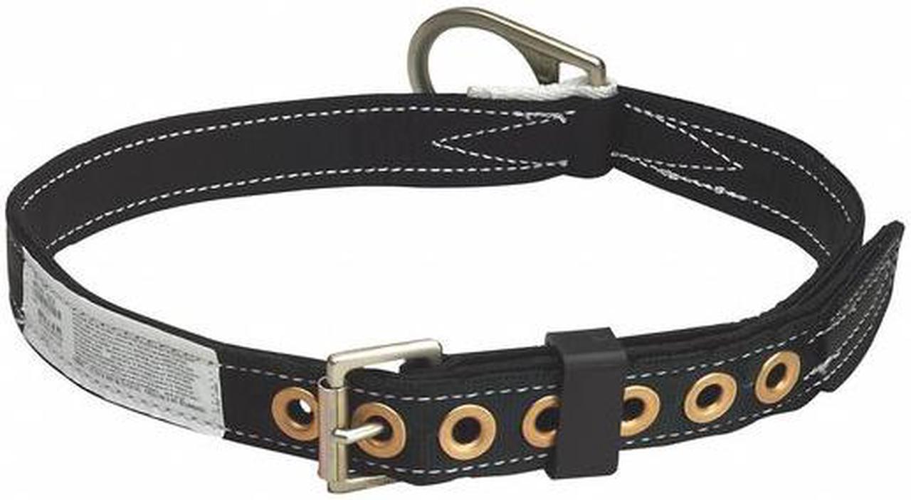 Alt view image 5 of 5 - HONEYWELL MILLER 124N/MBK Body Belt, 2 D-Rings, Hips Location, Stainless Steel,