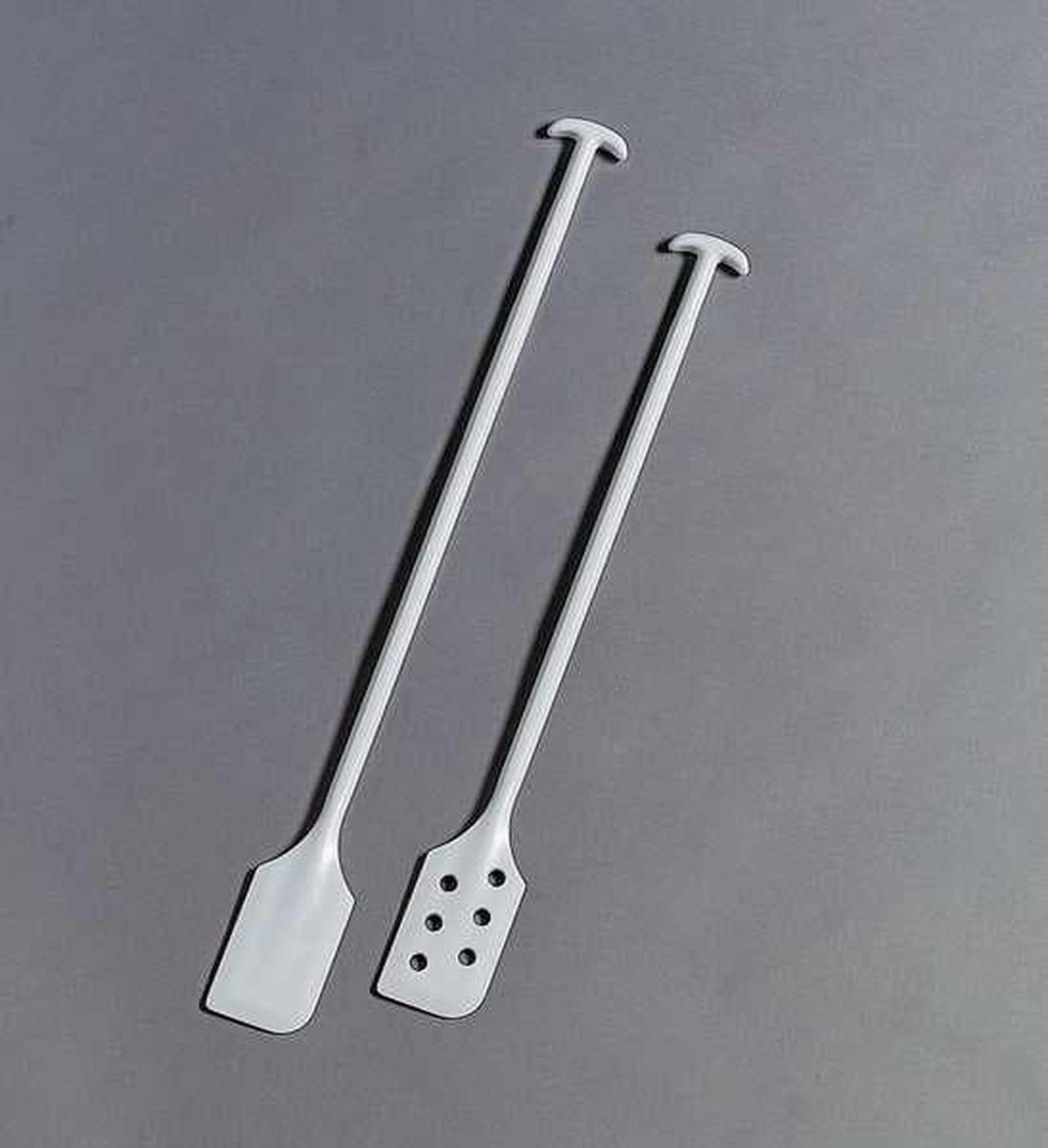 Alt view image 2 of 5 - REMCO 67775 Mixing Paddle,w/o Holes,White,6 x 13 In