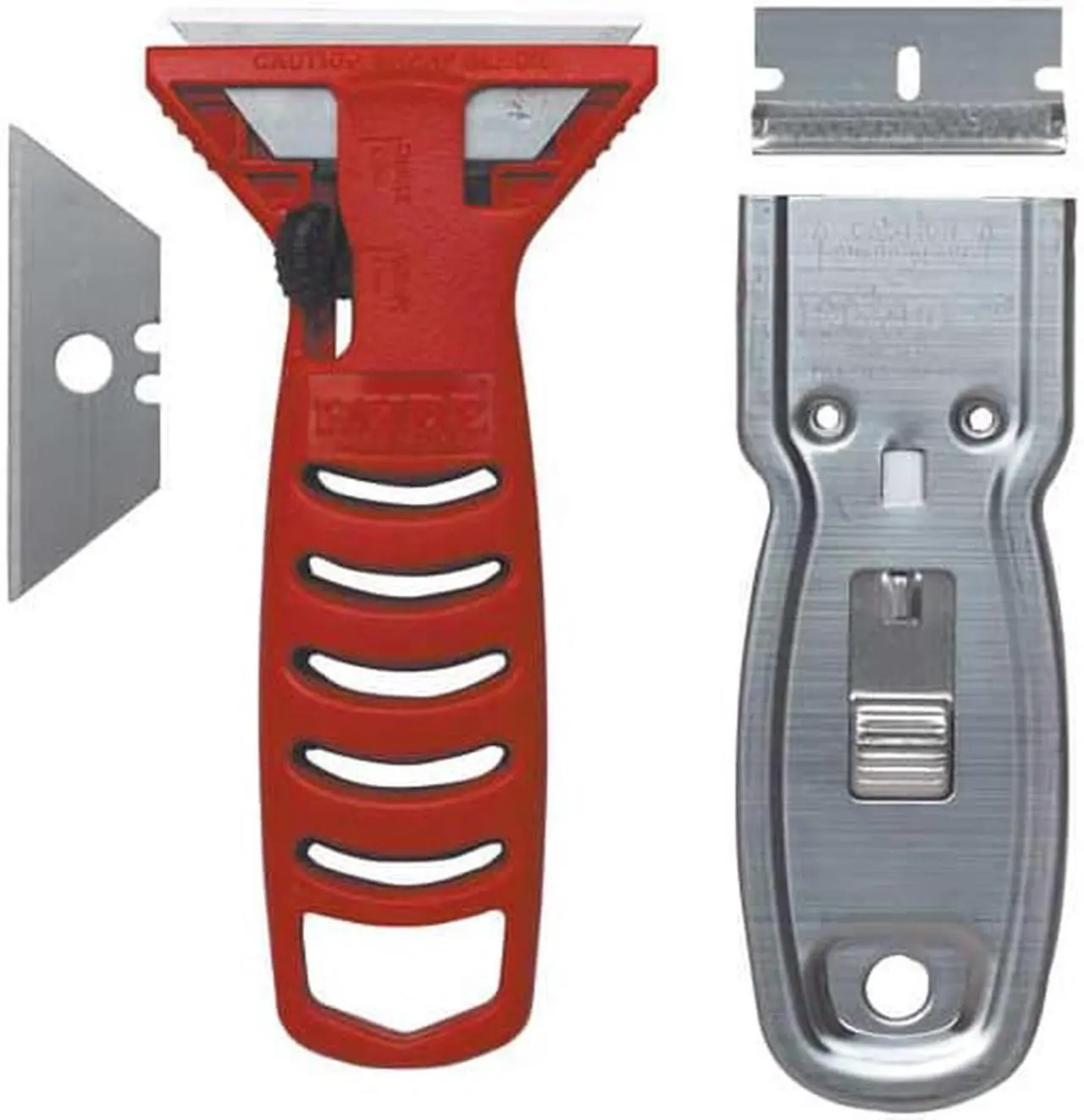 Alt view image 10 of 10 - Hyde 13050 Delta Heavy-Duty Glass Scraper with 5 Blades