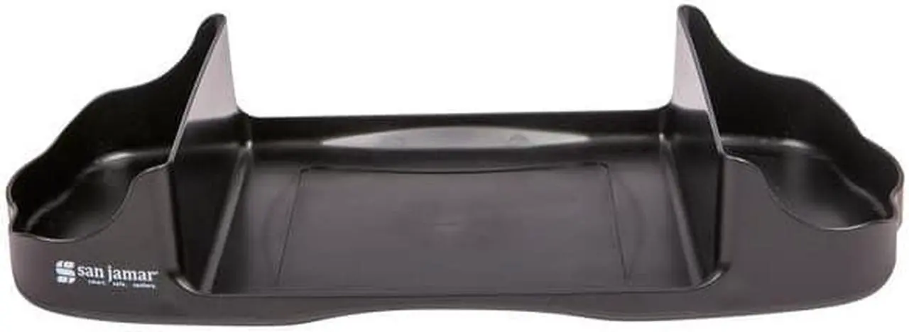 Alt view image 5 of 7 - San Jamar Countertop Dispenser Caddy, Full Fold Black  Plastic  H400CTBK