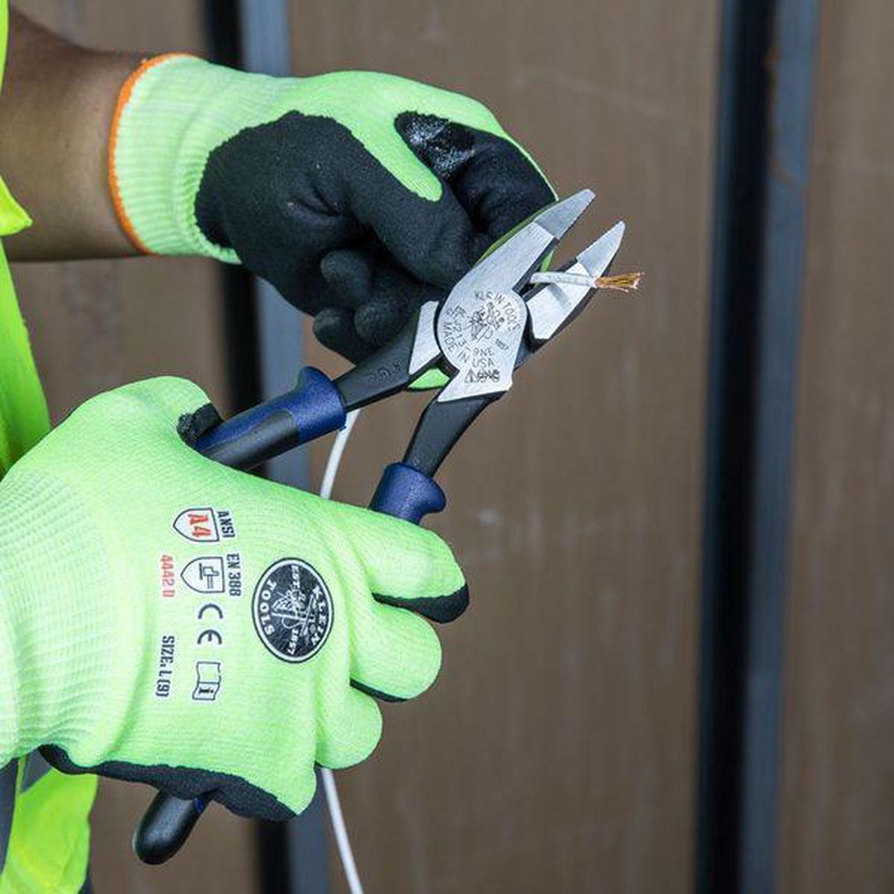 Alt view image 10 of 10 - Klein Tools 409-J213-9NE 72101-4 Journeyman Sidecutting Pliers