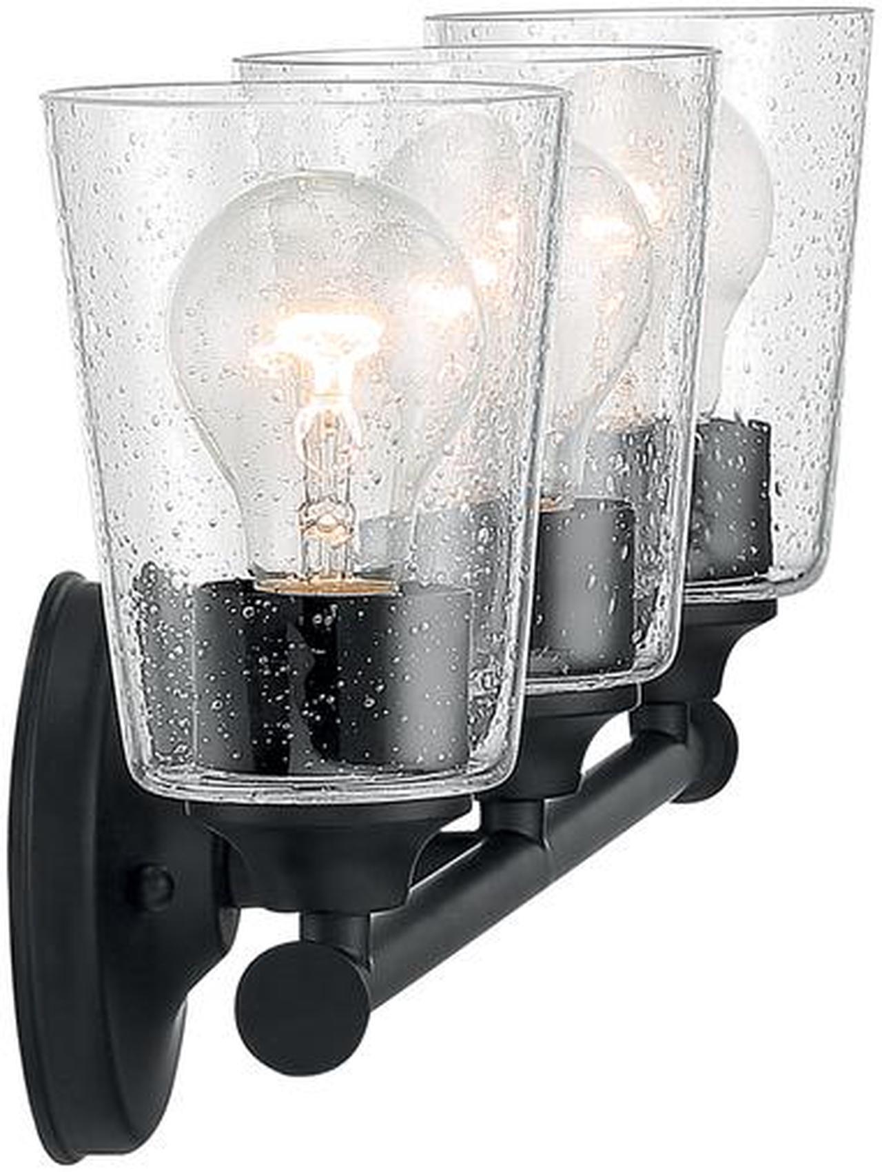 Alt view image 4 of 4 - NUVO 60/7283 Fixture, Vanity, 3-Light, Incandescent, 60W, 120V, A19, Medium