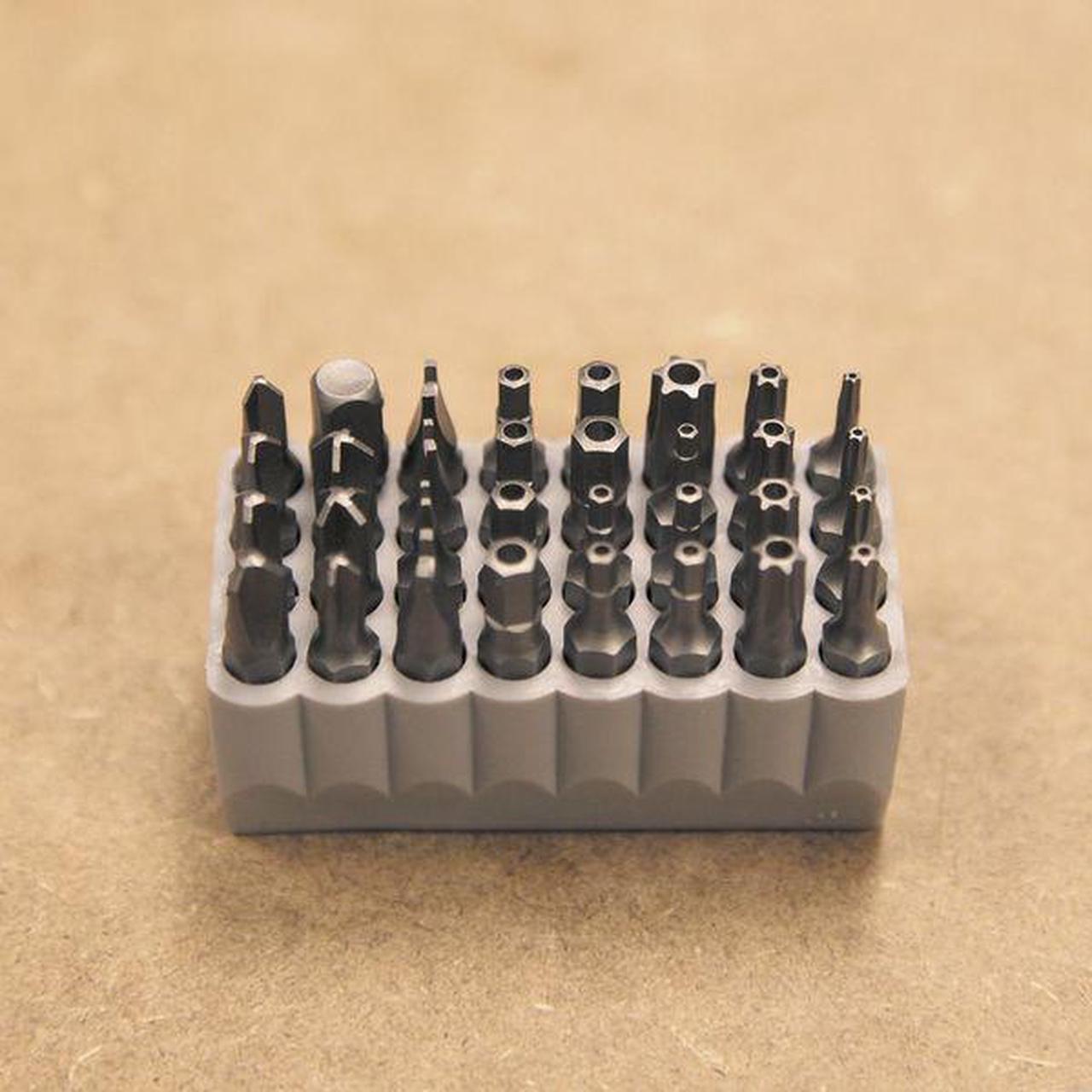 Alt view image 7 of 9 - KLEIN TOOLS 32525 Hex/Torx Bit Set,Pieces 32