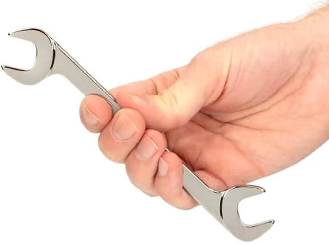 Alt view image 6 of 7 - TEKTON WAE84012 12 mm Angle Head Open End Wrench
