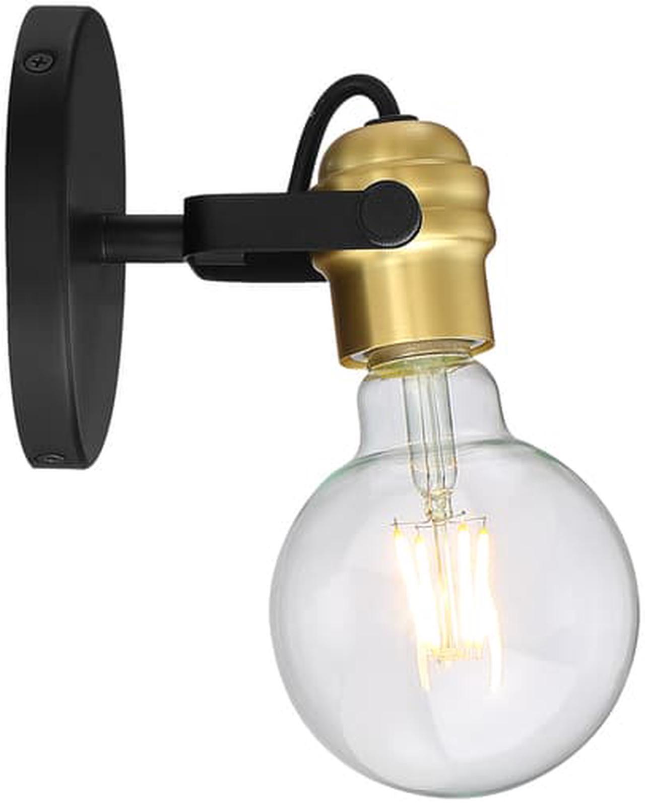 Alt view image 4 of 4 - NUVO 60/6981 Fixture, Indr Sconce, 1-Lght, Incandescent, 60W, 120V, A19, Medium