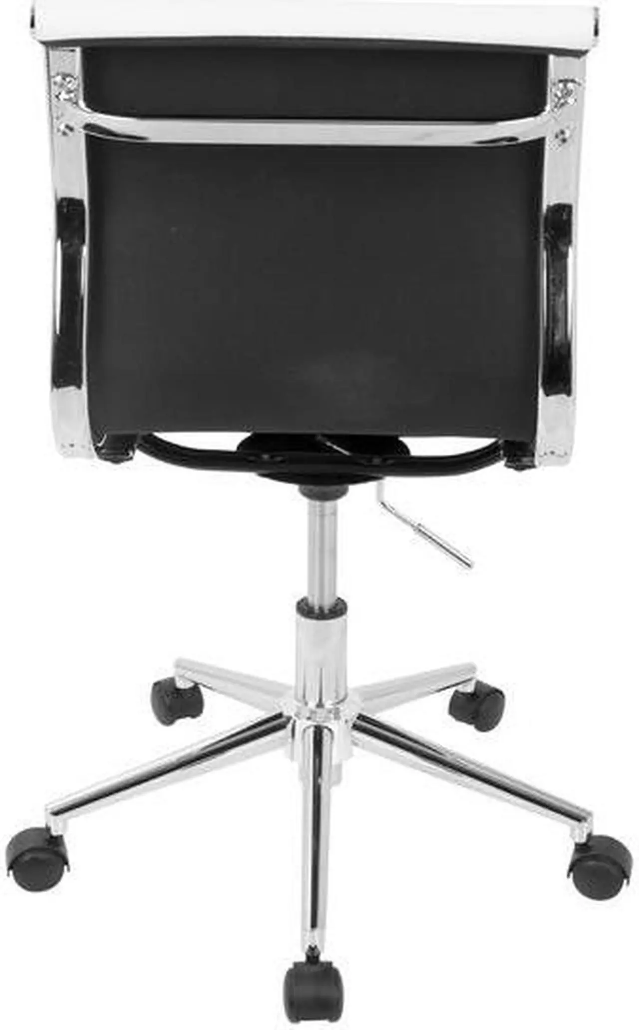 Alt view image 8 of 17 - Master Armless Adjustable Task Chair in White
