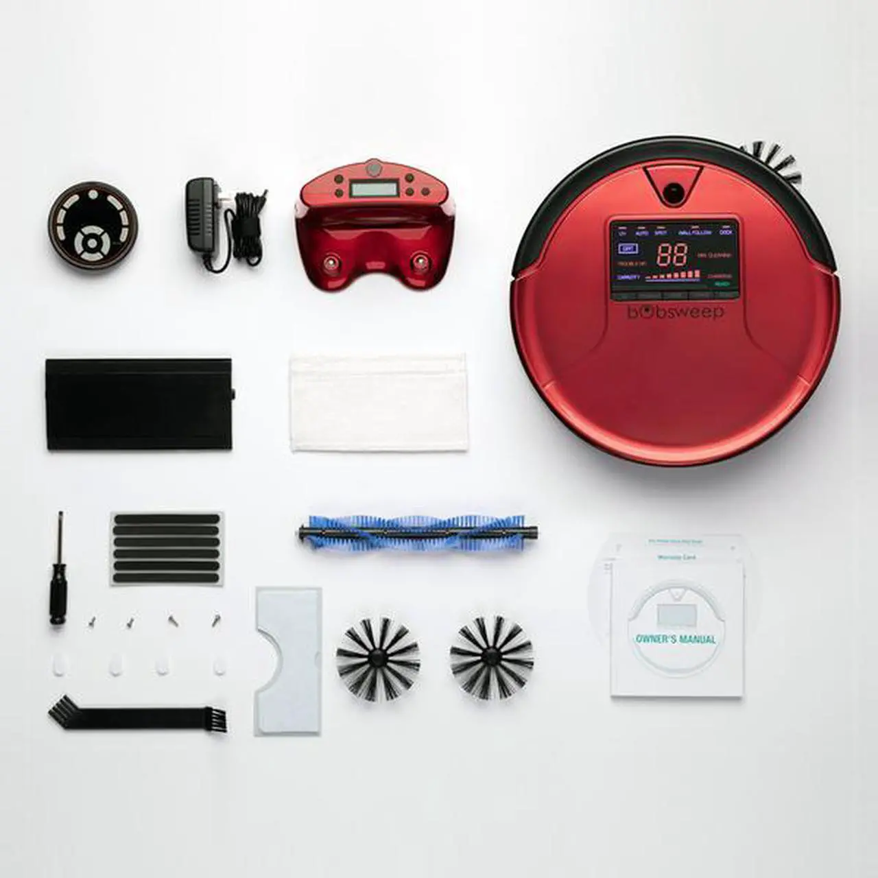 Alt view image 19 of 20 - bObsweep PetHair Robotic Vacuum Cleaner and Mop, Rouge