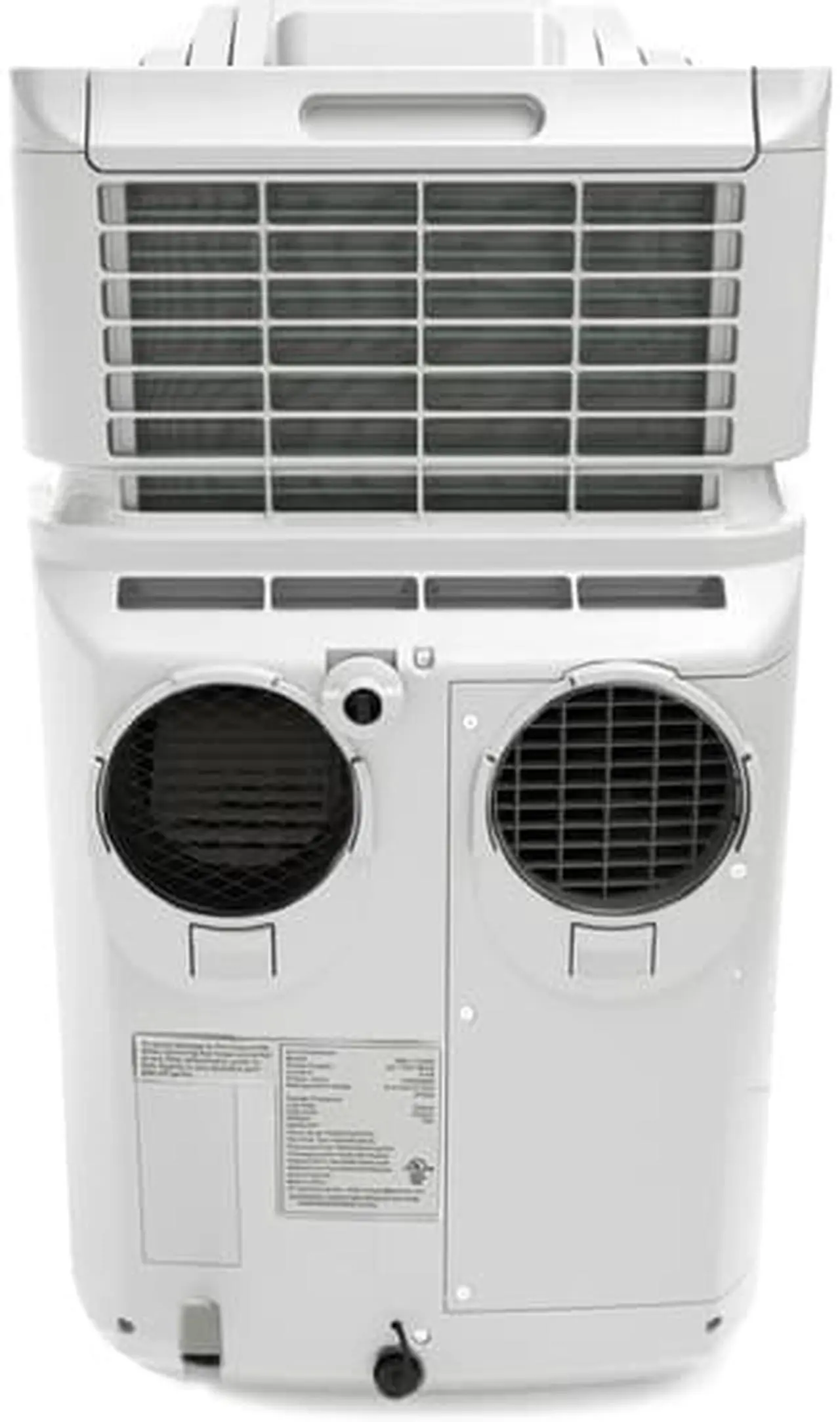 Alt view image 12 of 20 - Whynter ARC-110WD Eco-friendly 11000 BTU Dual Hose Portable Air Conditioner, White