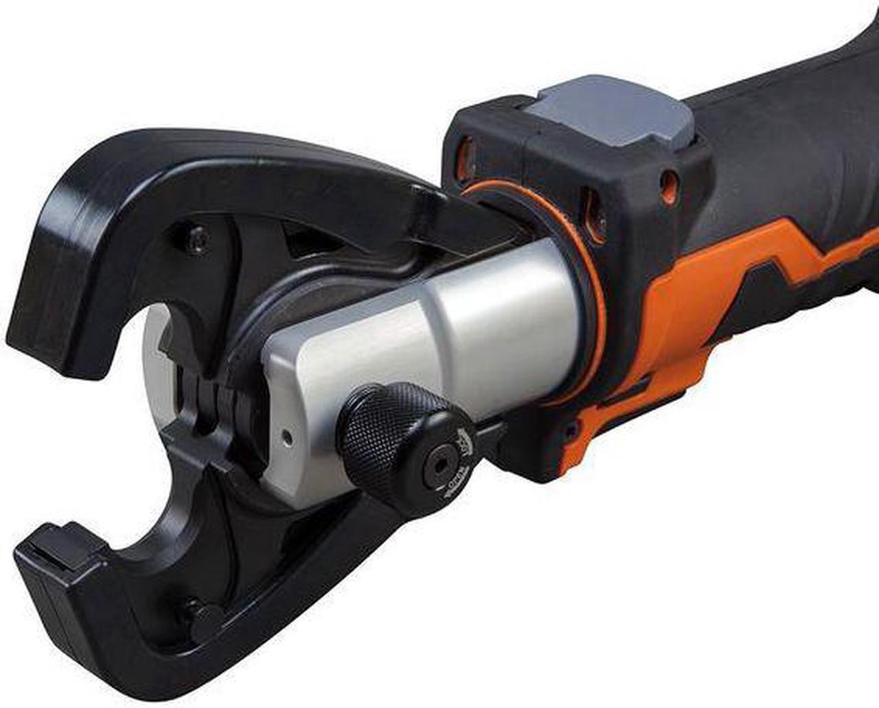 Alt view image 4 of 6 - KLEIN TOOLS BAT207T24H 26" Battery Operated Cable Crimper Copper: 600 MCM;