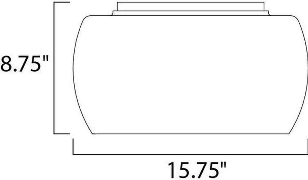 Alt view image 2 of 4 - ET2 E21200-10PC Sense 5-Light 15.75" Wide Polished Chrome Flush Mount Light