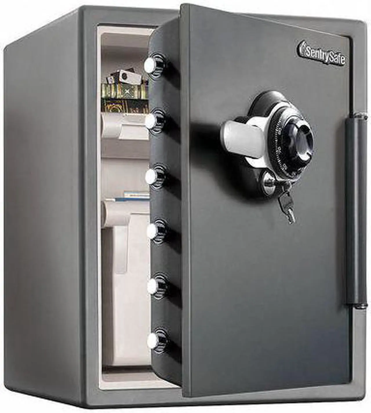Main image of SENTRY SAFE SFW205DPB Fire Safe,2.05 cu ft,Gray
