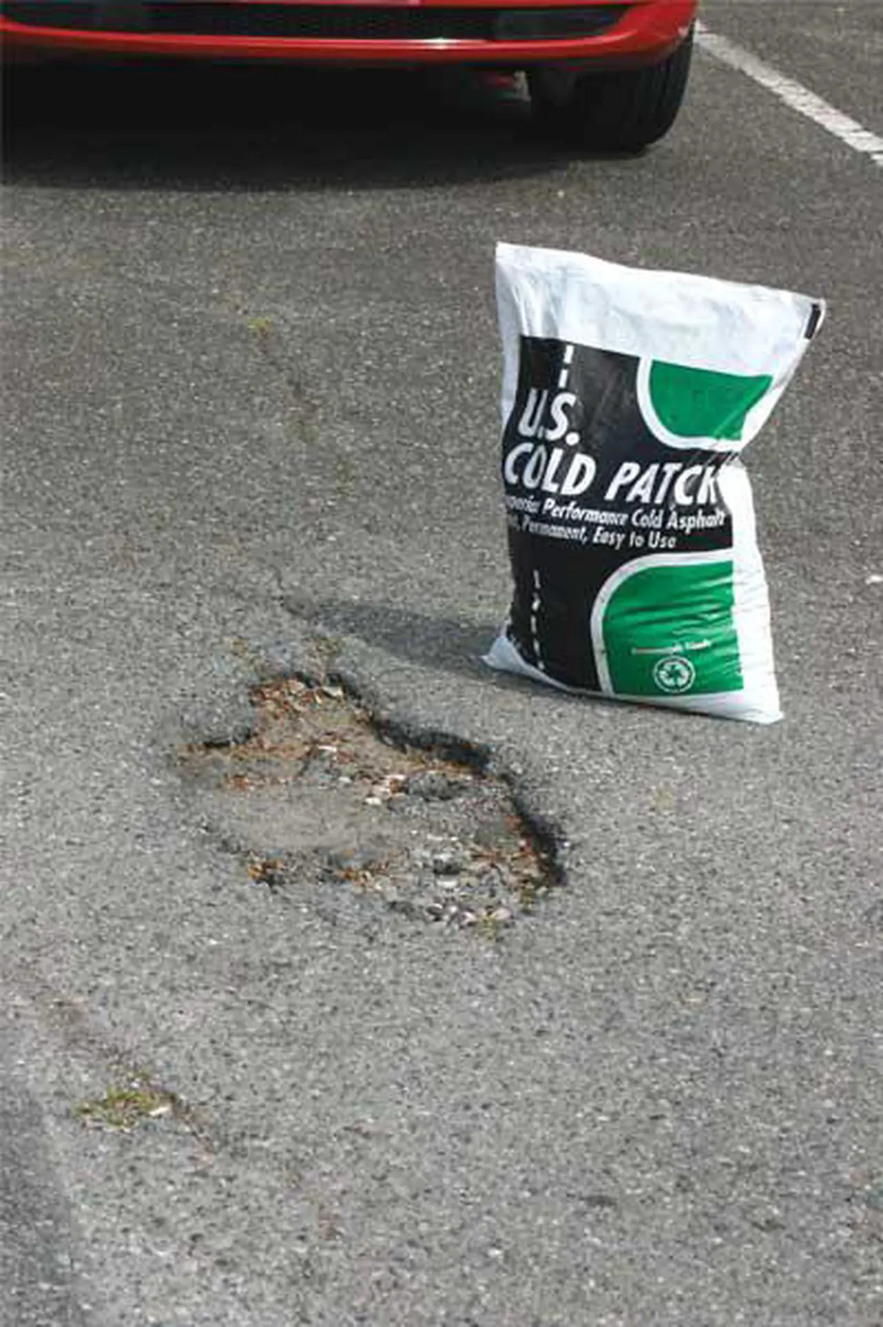 Alt view image 5 of 6 - SAKRETE 60450007 US Cold Patch Permanent Pothole Repair, 50 lb Bag, Recycled