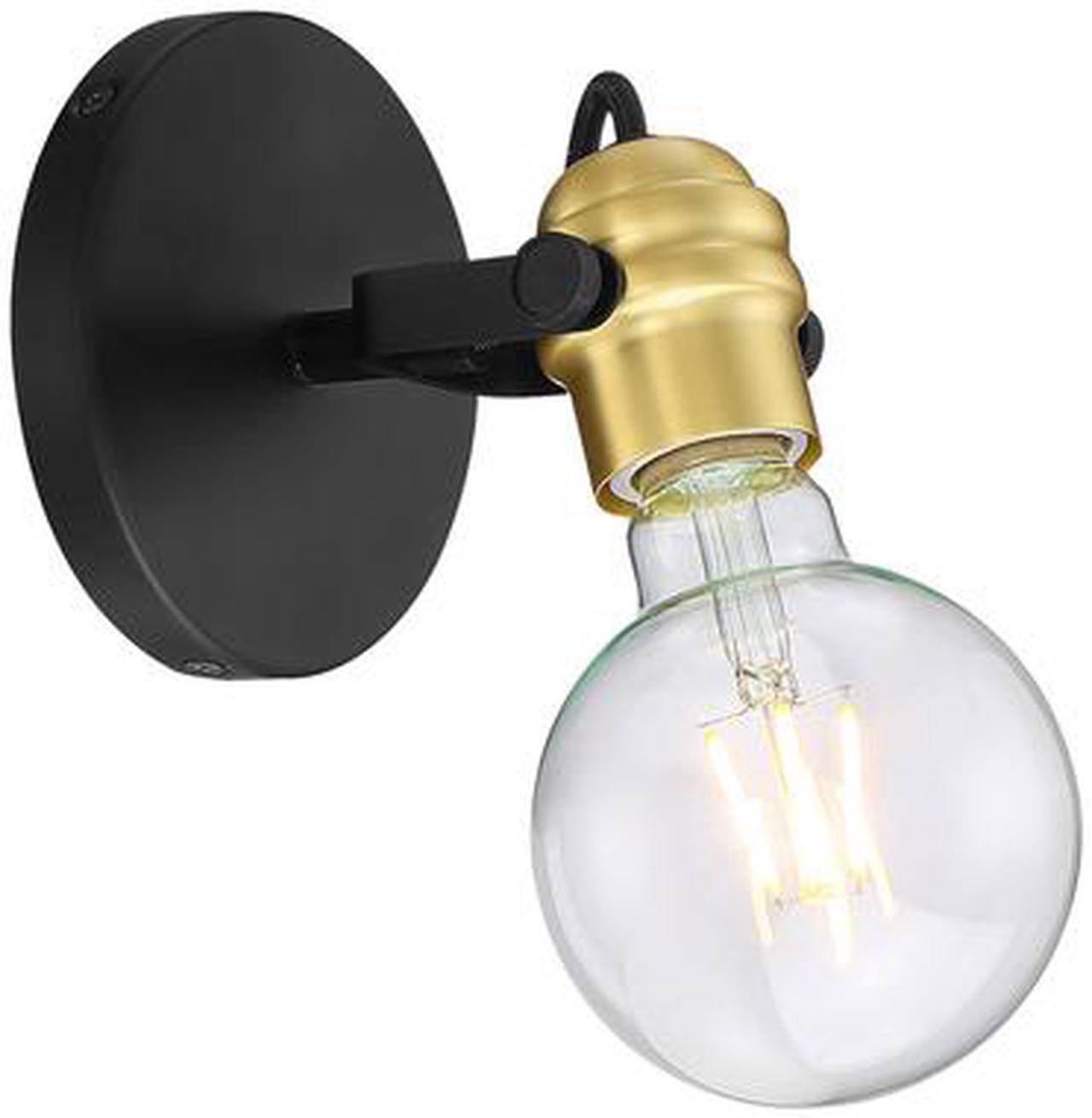 Main image of NUVO 60/6981 Fixture, Indr Sconce, 1-Lght, Incandescent, 60W, 120V, A19, Medium