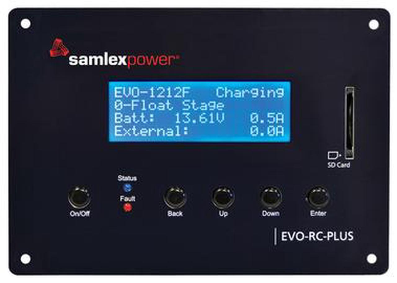 Alt view image 3 of 4 - Samlex Programmable Remote Control f/Evolution™ F Series Inverter/Charger - Optional
