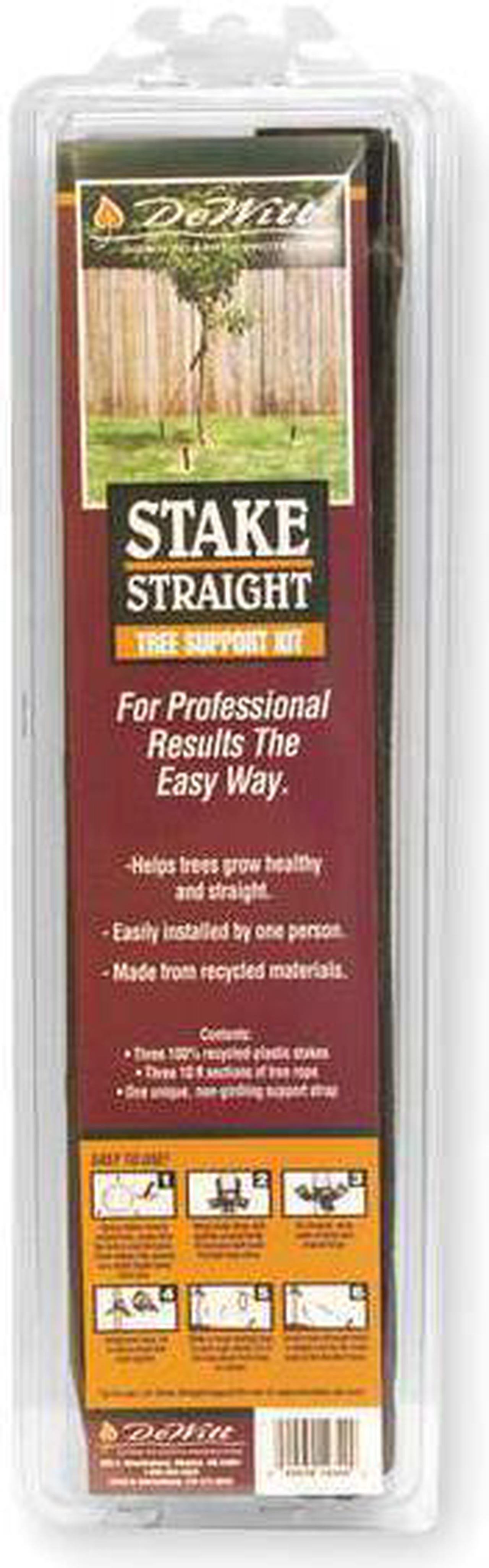 Alt view image 3 of 4 - DEWITT RS15 Tree Stake Kit, Polypropylene, Black