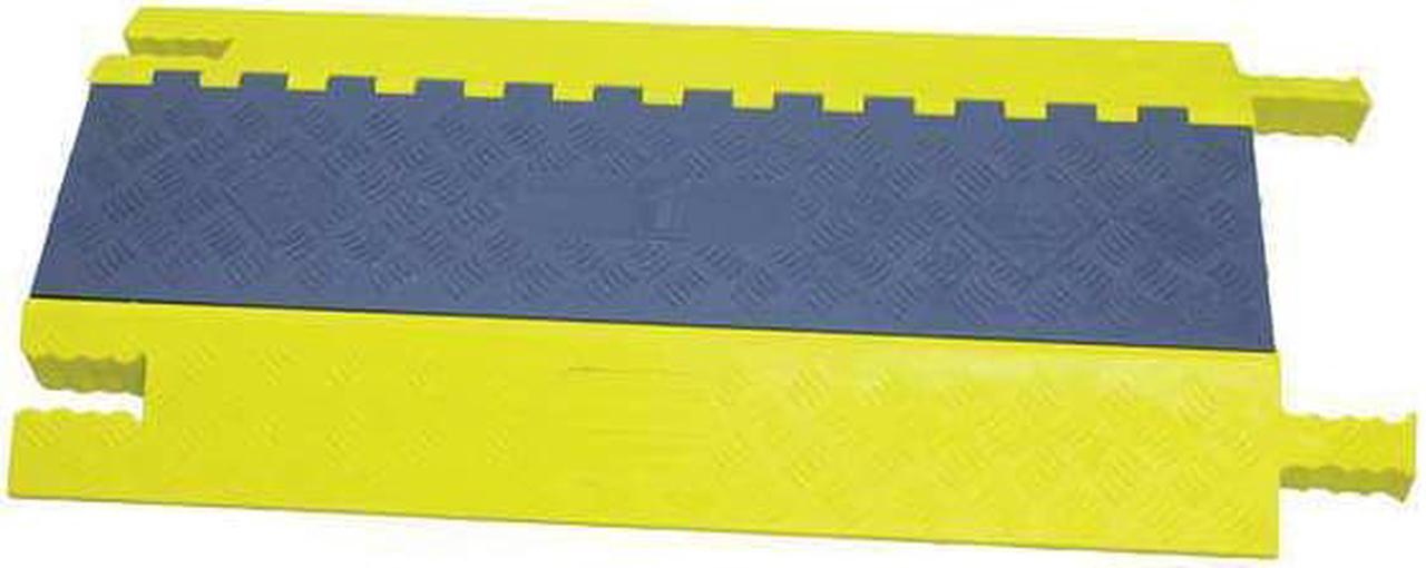 Alt view image 3 of 6 - POWER FIRST GG3X225GRYYPOW2 Cable Protector, 2-3/4 in H, 3 ft L, 18-1/4 in W, 3