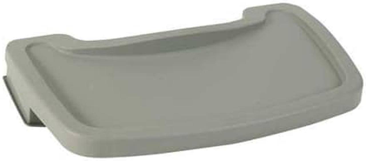 Alt view image 5 of 5 - RUBBERMAID FG781588PLAT Youth Seating Tray, Platinum