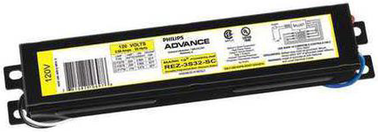 ADVANCE REZ-3S32-SC Dimming Ballast,Electronic,120VLamp - Newegg.com