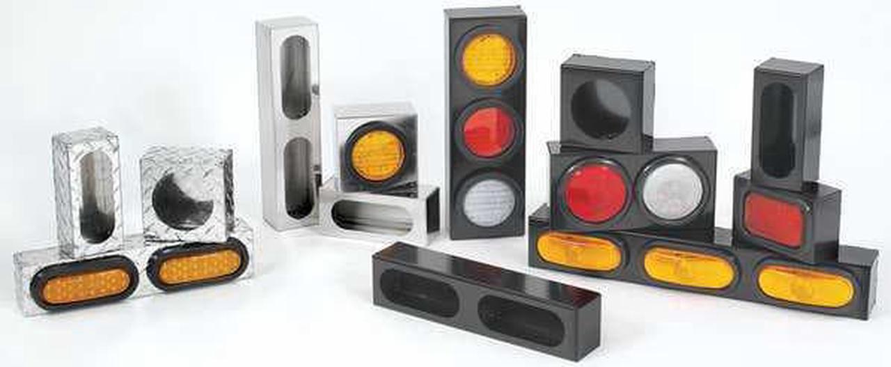 Alt view image 3 of 4 - BUYERS PRODUCTS LB383ALDT Truck Light Mounting Cabinet