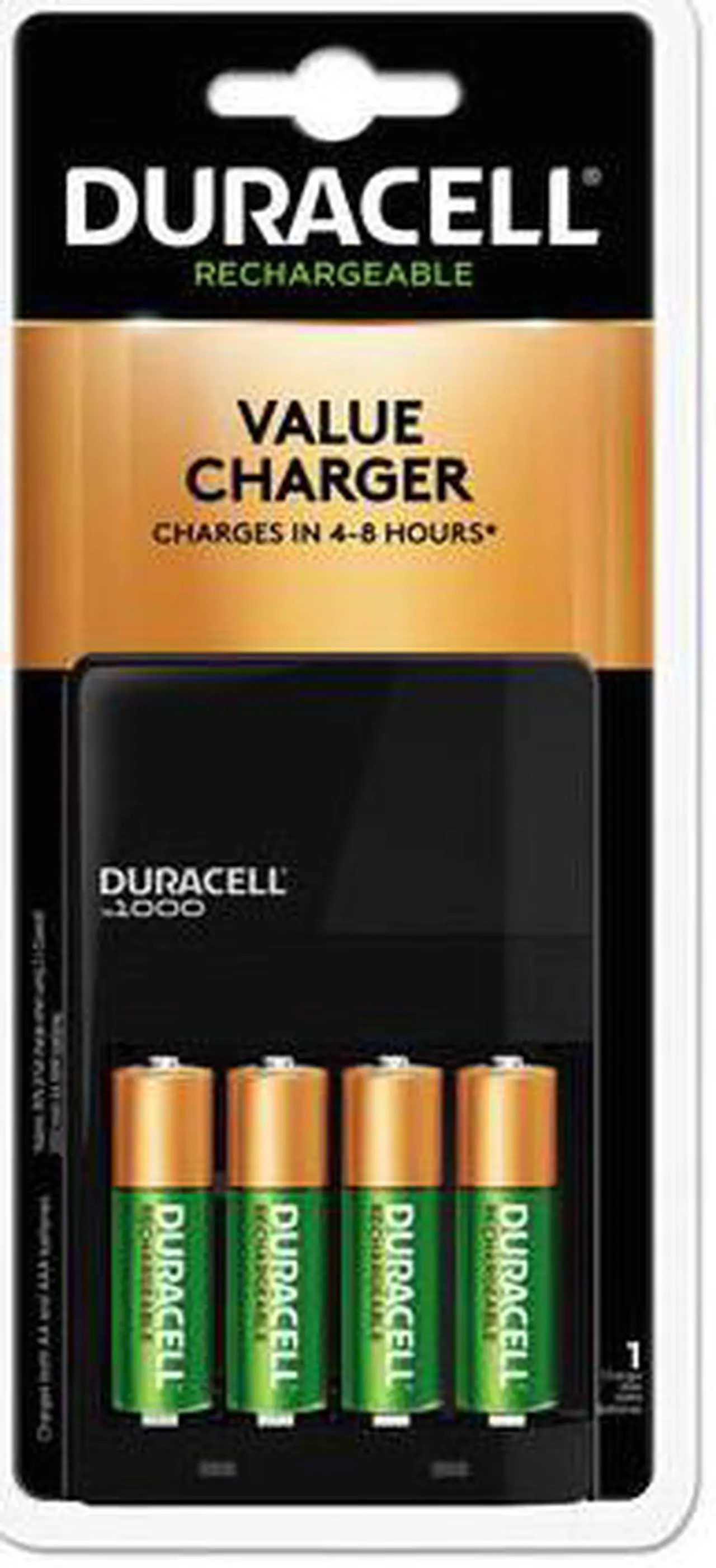 Alt view image 13 of 20 - Duracell Charger,Batery,W/4aa CEF14