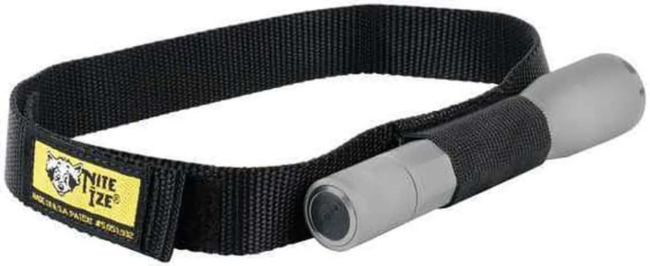 Alt view image 4 of 8 - NITE IZE NPO-03-01 Headband Flashlight Holder,Black