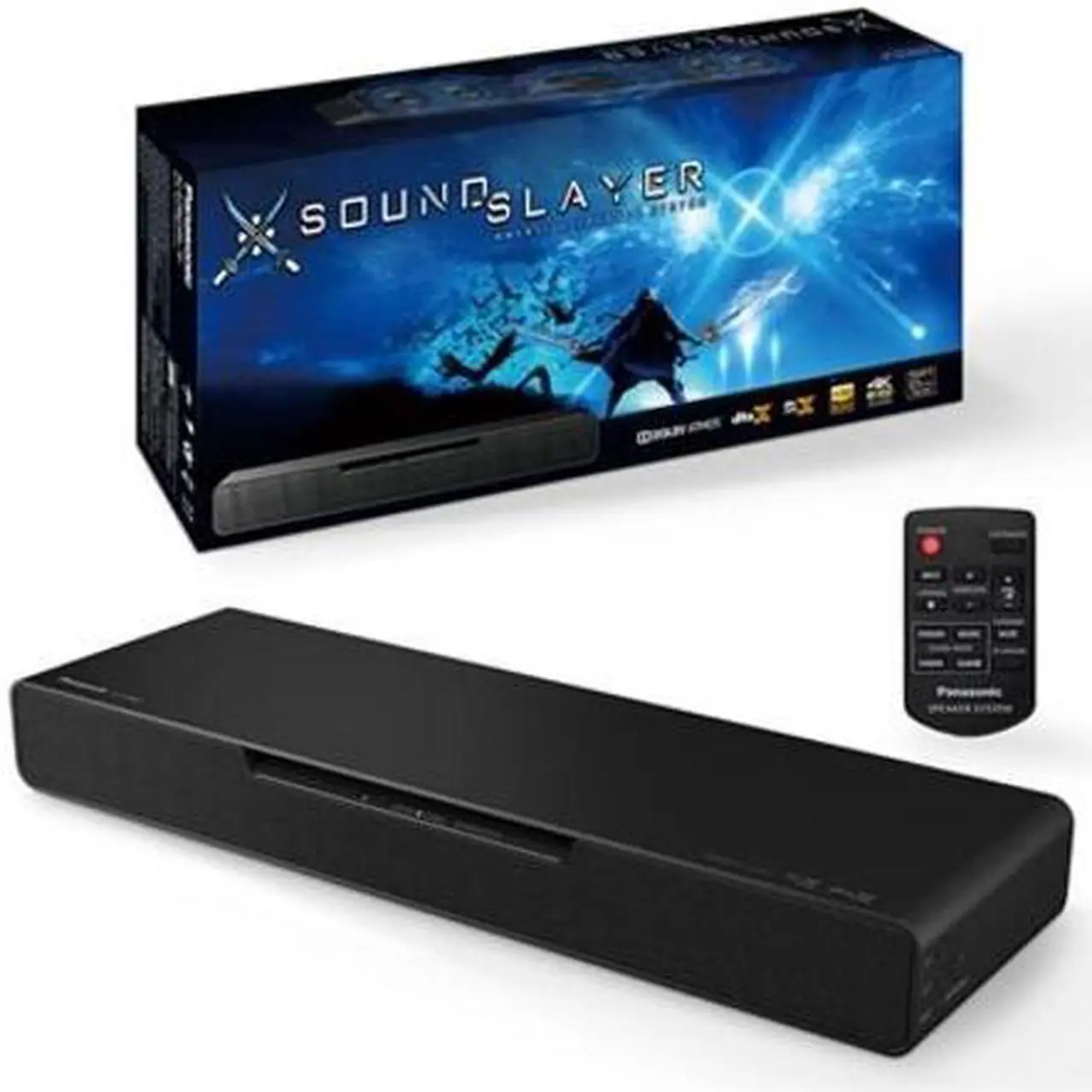 Alt view image 16 of 20 - Panasonic SoundSlayer 2.1 Channel Desktop Compact Audio Gaming Speaker with Dolby Atmos and 4K HDR Passthrough