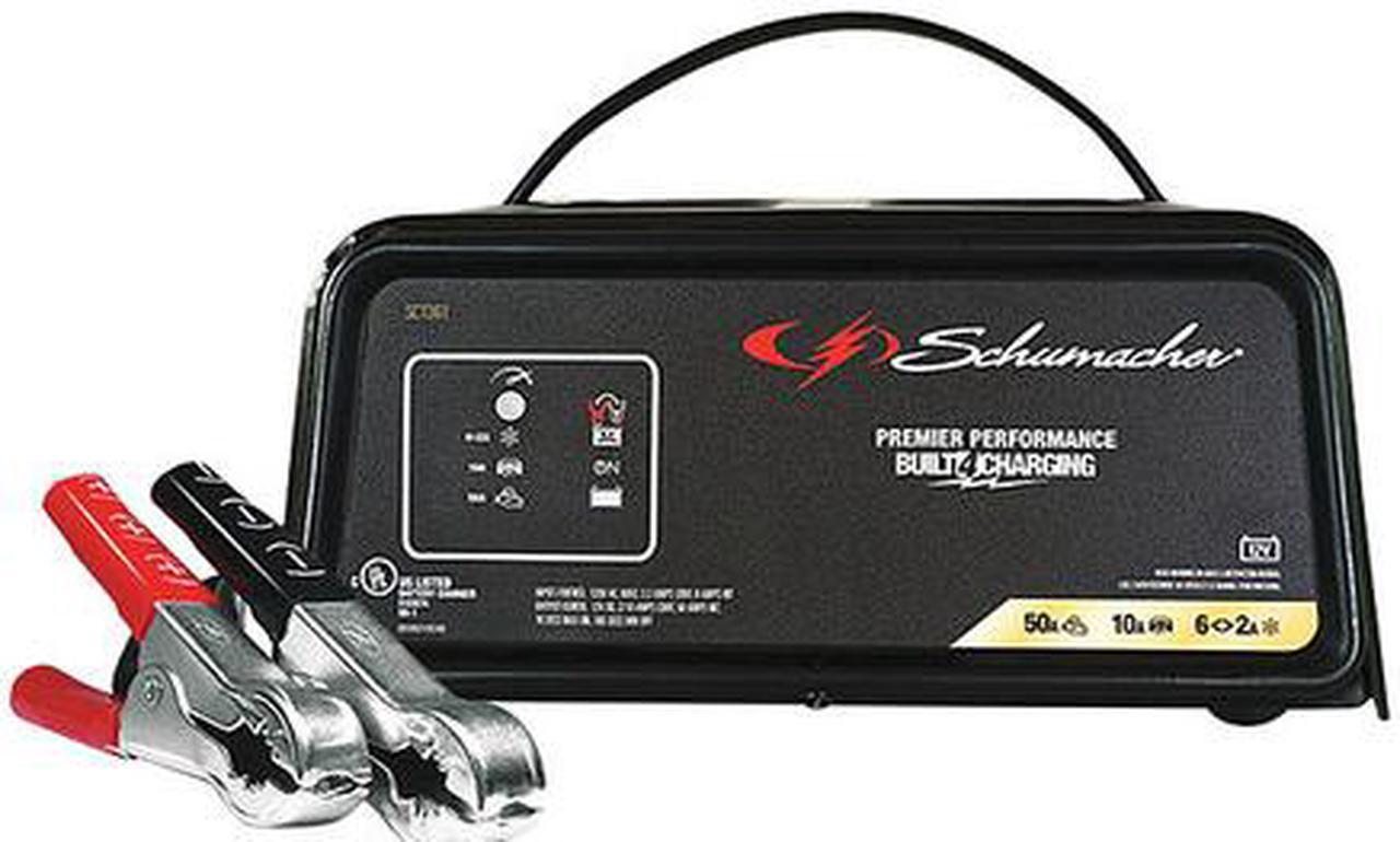 Alt view image 3 of 4 - Schumacher Electric Battery Charger,120VAC,11-1/8" W HAWA SC1361