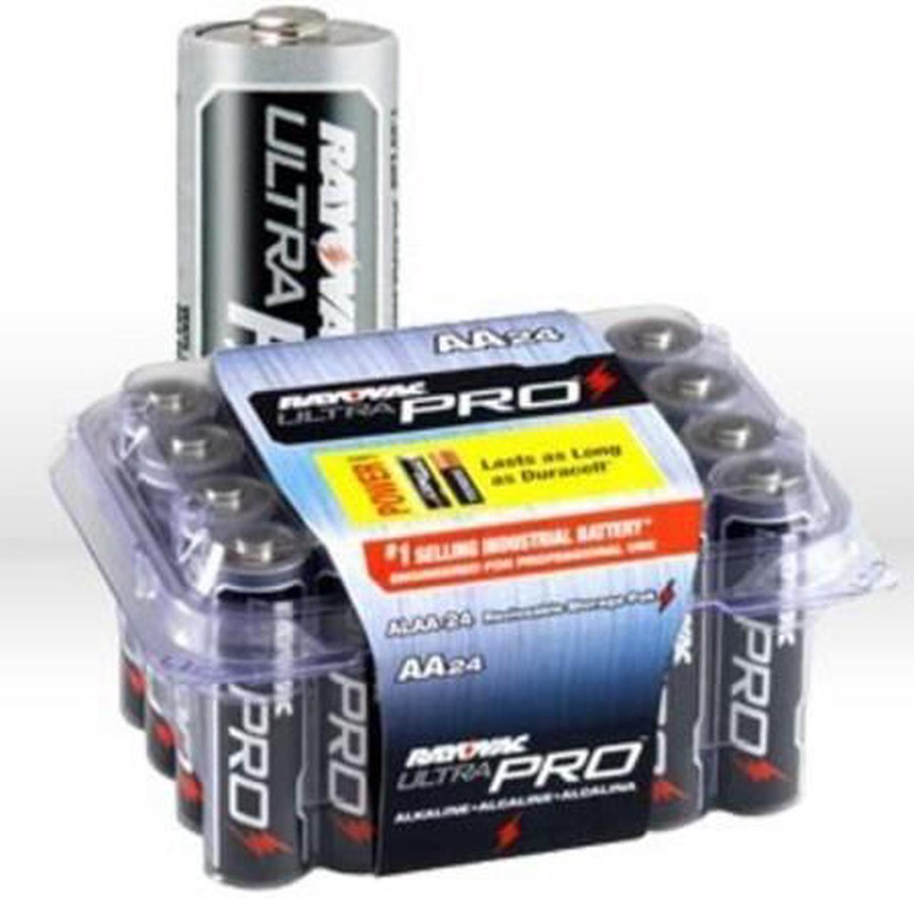 Alt view image 13 of 17 - Rayovac Ultra Pro Alkaline Batteries AA 24/Pack ALAA24PPJ