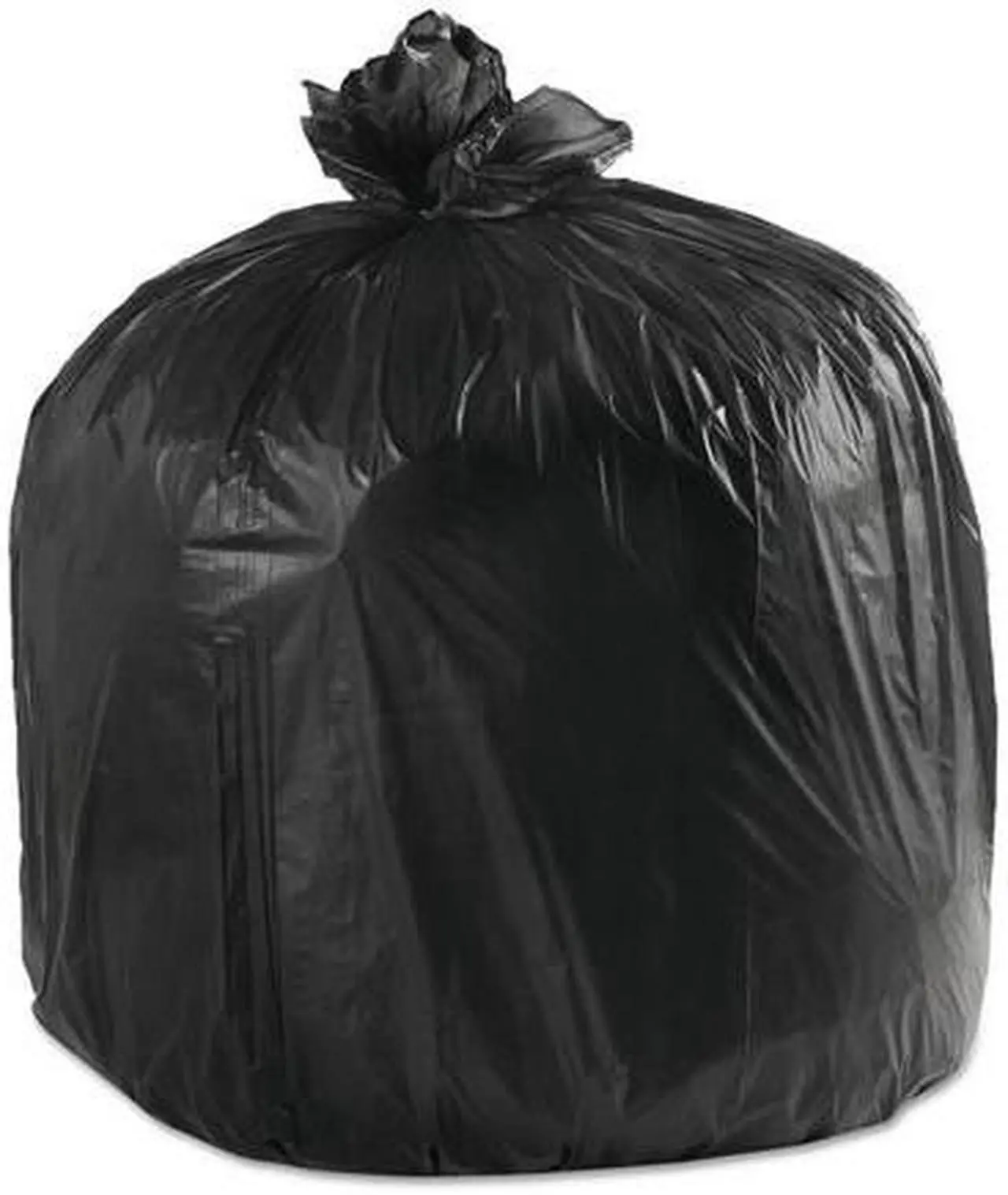 Main image of Boardwalk Low-Density Can Liners, 45Gal, .65Mil, 40W X 46H, Black, 25/