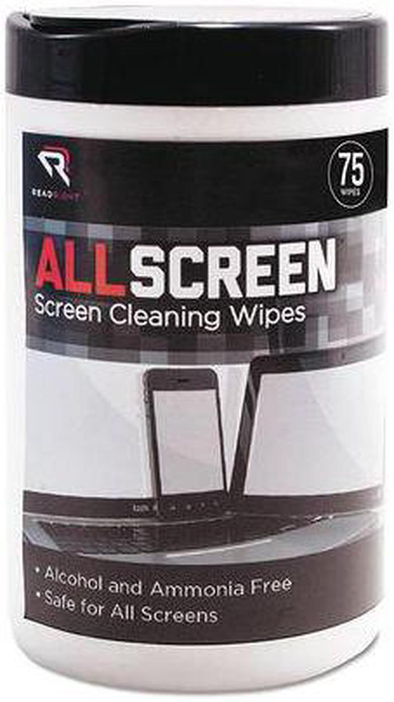Alt view image 7 of 7 - Allscreen Screen Cleaning Wipes, 6" X 6", White, 75/tub