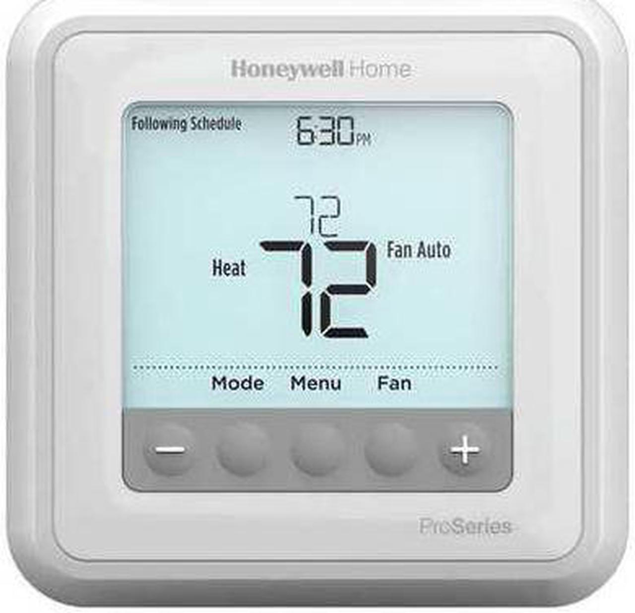 Alt view image 5 of 5 - Honeywell TH6210U2001 T6 Pro Programmable Thermostat