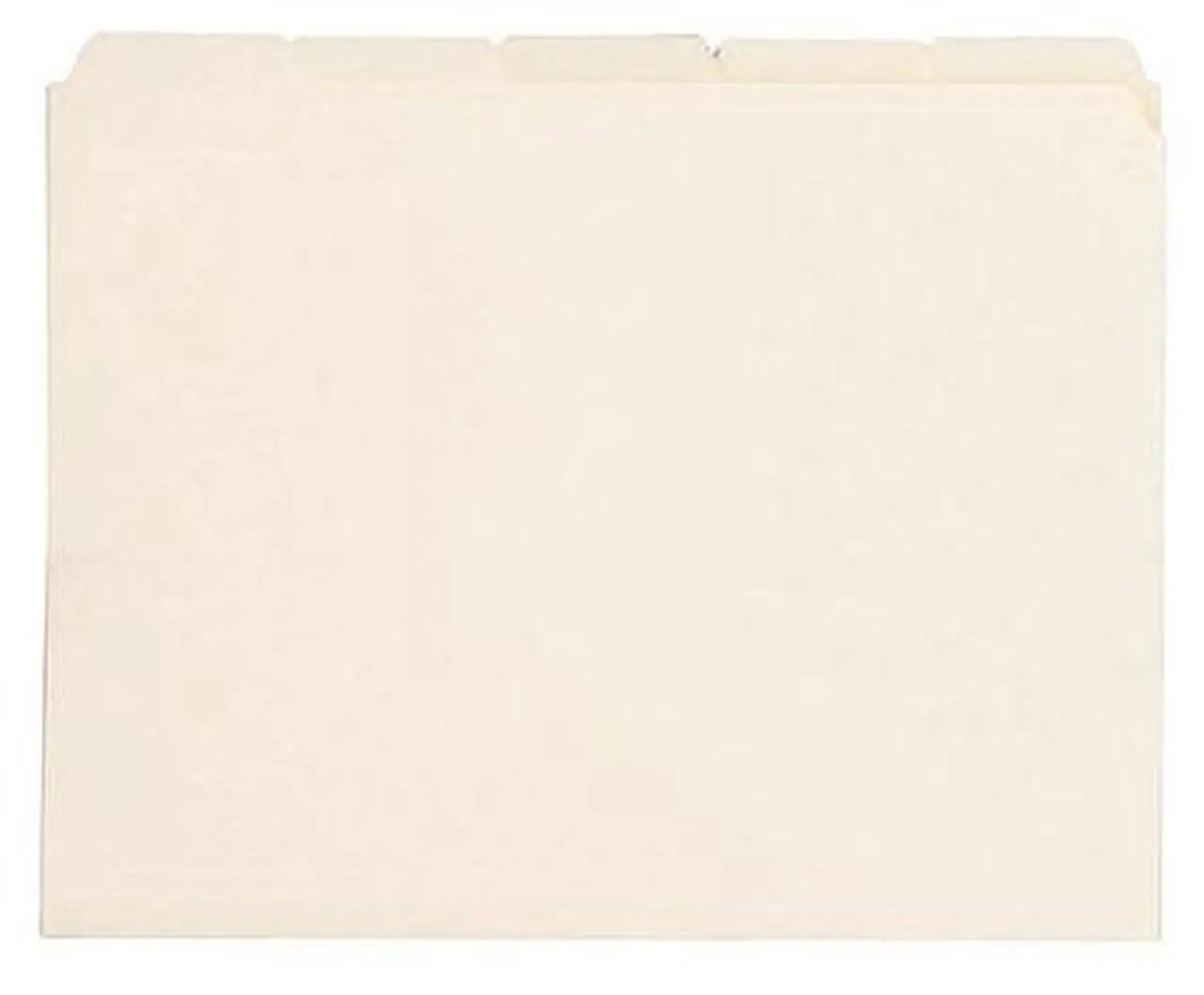 Alt view image 4 of 7 - Business Source File Folder 1/5-Cut Tab 3/4" Exp. 11 Pt. Ltr 100/BX Manila 43567