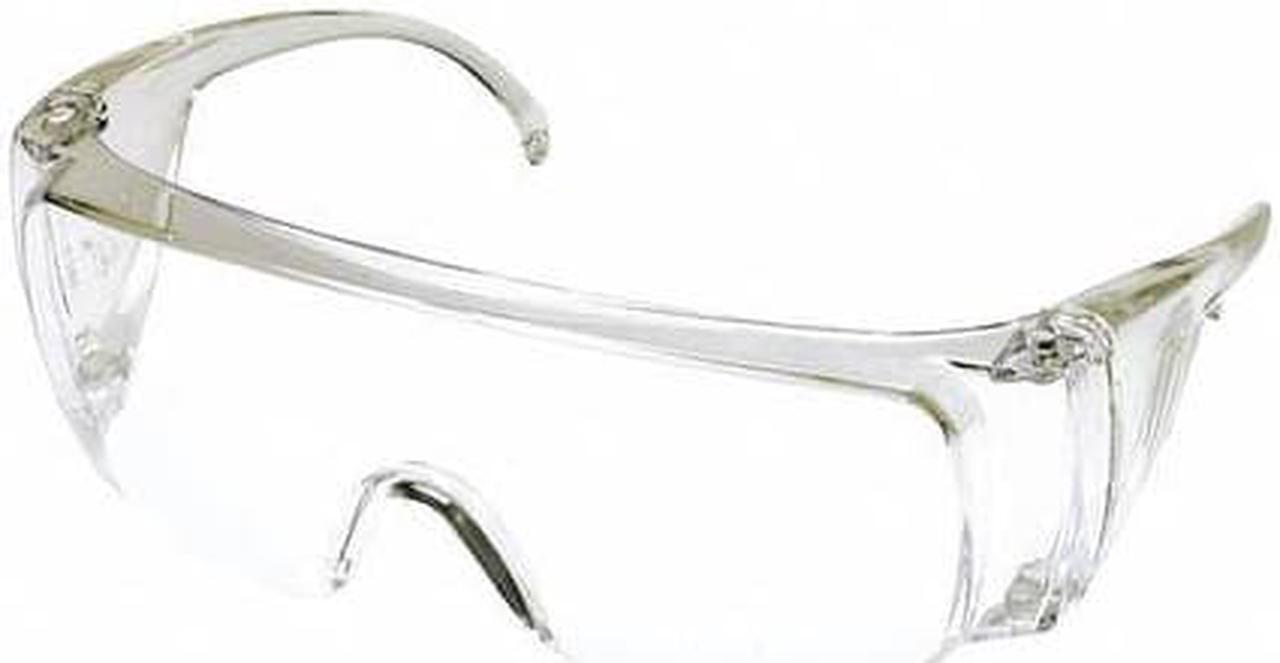 Main image of CONDOR 4JND4 Safety Glasses, Visitor Series, Uncoated Polycarbonate Lens,